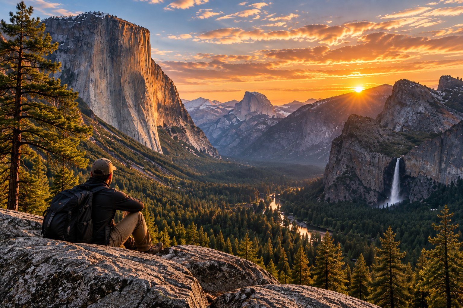 Индивидуальный тур в Yosemite National Park с видом на природу и достопримечательности — фото 1